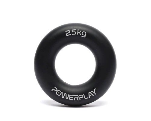 Еспандер PowerPlay PP-4324 Hand Grip Ring Hard 25 кг Чорний (PP_4324_25kg)