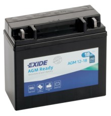 Акумулятор автомобільний EXIDE Ready AGM 18Ah Ев (-/+) (250EN) (AGM12-18)