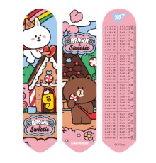 Закладки для книг Yes 2D Line Friends heroes (708135)