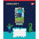 Зошит Yes Minecraft Walls А5 12 аркушів лінія (767564)