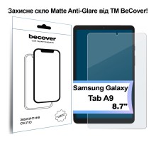 Скло захисне BeCover Matte Anti-Glare Samsung Galaxy Tab A9 SM-X115 8.7