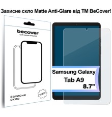 Скло захисне BeCover Matte Anti-Glare Samsung Galaxy Tab A9 SM-X115 8.7