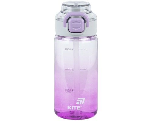 Поїльник-непроливайка Kite 600 мл, фіолетова (K25-1212-3)