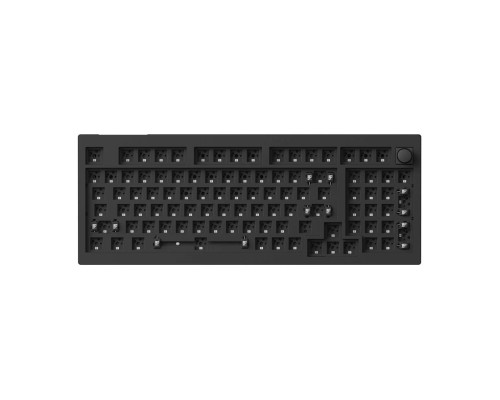 Клавіатура Keychron V5 Max Gateron Jupiter Red Knob Hot-Swap QMK Wireless/Bluetooth/USB-А UA Black (V5M-D1-UA)