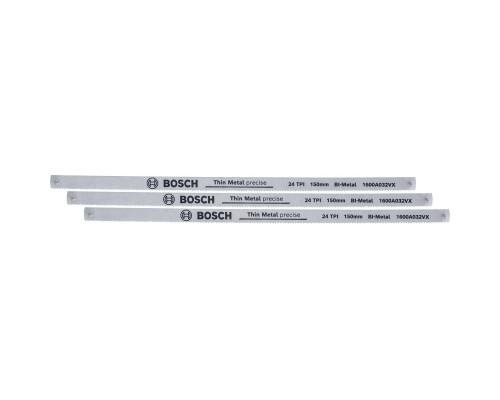 Полотно Bosch універсальне, 24TPI, 150мм, 3шт (1.600.A03.2UL)