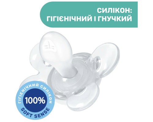 Пустушка Chicco Physio Comfort силіконова від 2 до 6 місяців 2шт. (блакитна) (74931.21.00)