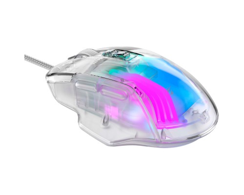 Мишка Havit HV-MS1011SE USB Transparent White (6950676293678)