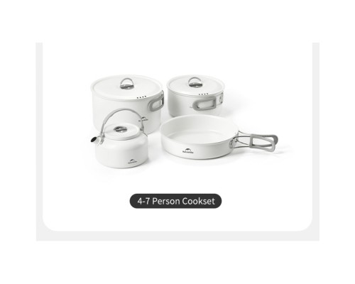 Котел туристичний Naturehike CNK2450CF013, 3 л, алюміній (6927595712450)