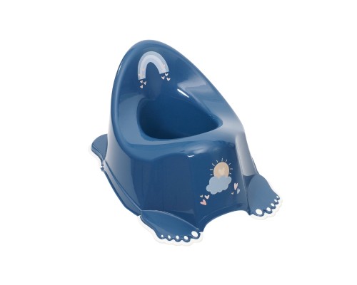 Горщик Tega Baby антиковзкий METEO navy (ME-001-164)