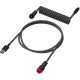 Дата кабель USB 2.0 AM to USB-C 1.37m coiled gray-black HyperX (6J679AA)