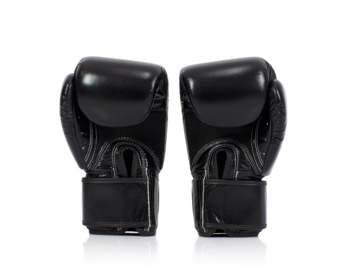 Боксерські рукавички Fairtex BGV1 Black 14 унцій (бинти в комплекті) (BGV1_14oz_Black)