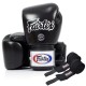 Боксерські рукавички Fairtex BGV1 Black 14 унцій (бинти в комплекті) (BGV1_14oz_Black)
