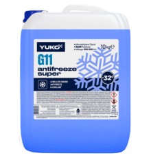 Антифриз Yuko -32 Super G11 синій. ПЕ кан.10л (10 кг.) (4823110406182)