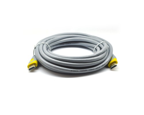 Кабель мультимедійний HDMI M to HDMI M 3.0m V2.0 gray V-LINK (YT-HDMI(M)/(M)V2.0-3.0m-G/07408)