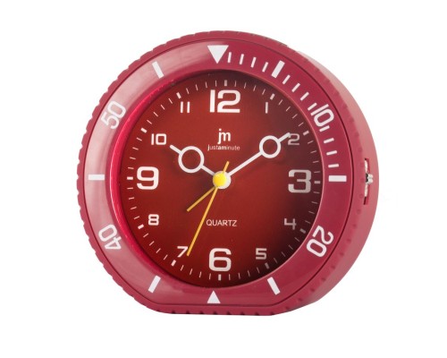 Настільний годинник Lowell будильник, червоний (JA7096R)