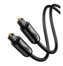 Кабель мультимедійний Optical Toslink 1.0m AV122 black Ugreen (70890)