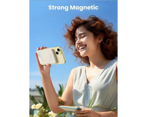 Батарея універсальна Ugreen 5000 mAh 15W Magnetic Wireless USB-C In/Out (PB560) (25207)