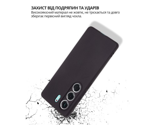Чохол до мобільного телефона BeCover Silicone Tecno Camon 40 (CM5) Black (714679)