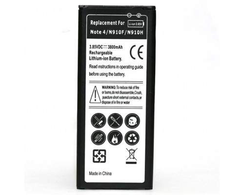 Акумуляторна батарея PowerPlant Samsung SM-N910H (Galaxy Note 4) (DV00DV6257) Акумуляторна батарея PowerPlant Samsung SM-N910H (Galaxy Note 4) (DV00DV6257)
