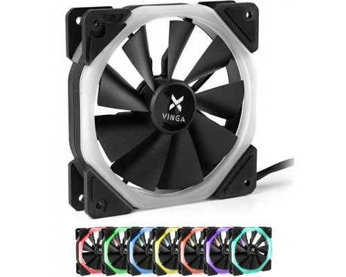 Кулер до корпусу Vinga RGB fan-03