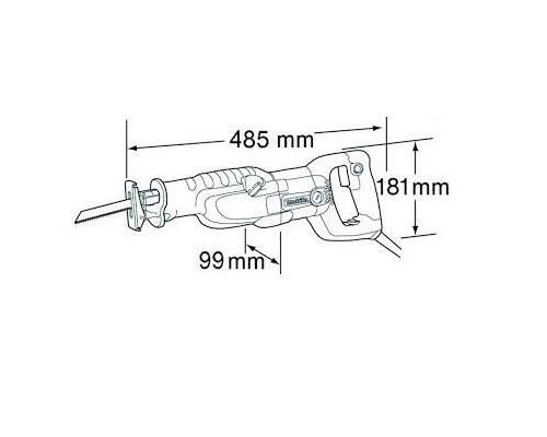 Шабельна пила Makita JR3070CT