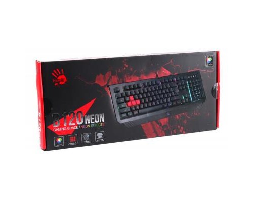 Клавіатура A4Tech Bloody B120N Black