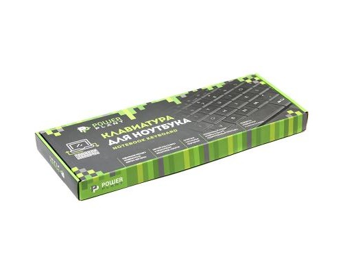 Клавіатура ноутбука PowerPlant TOSHIBA Satellite A660, A665 черный, черный фрейм (KB311194)