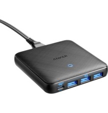 Зарядний пристрій Anker PowerPort Atom III Slim 4 - 65W 3&1xUSB-C PIQ3.0 (A2045G11)