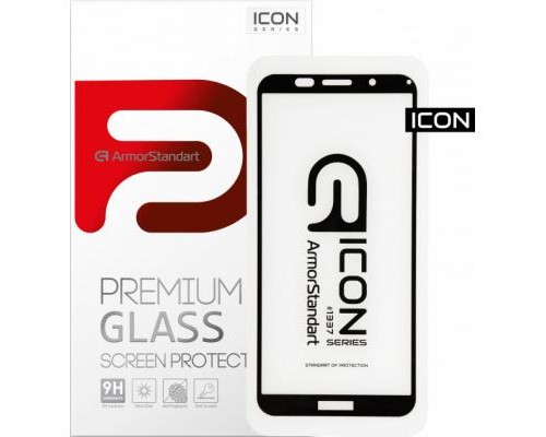 Скло захисне Armorstandart Icon Huawei Y5p Black (ARM56793)