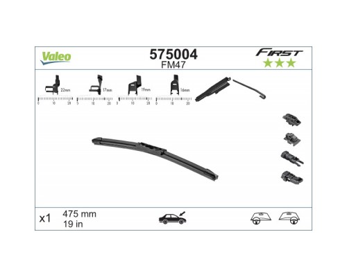 Щітка склоочисника Valeo 575004