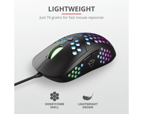 Мишка Trust GXT 960 Graphin Ultra-lightweight RGB USB Black (23758)