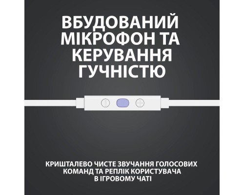 Навушники Logitech G333 White (981-000930)