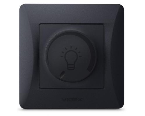 Світлорегулятор Videx BINERA LED 200Вт чорний граф (VF-BNDML200-BG)
