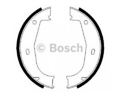 Гальмівні колодки Bosch 0 986 487 728