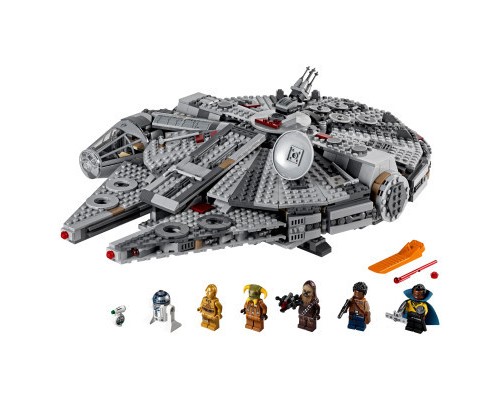 Конструктор LEGO Star Wars Сокіл Тисячоліття 1351 деталь (75257)