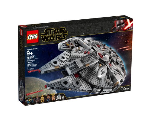 Конструктор LEGO Star Wars Сокіл Тисячоліття 1351 деталь (75257)