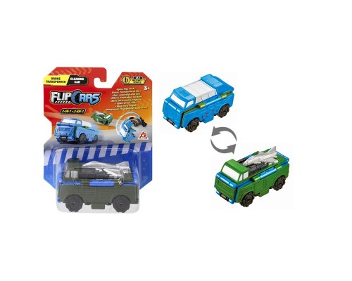 Машина Flip Cars 2 в 1 Дрон-транспортер і Прибиральний автомобіль (EU463875-17)