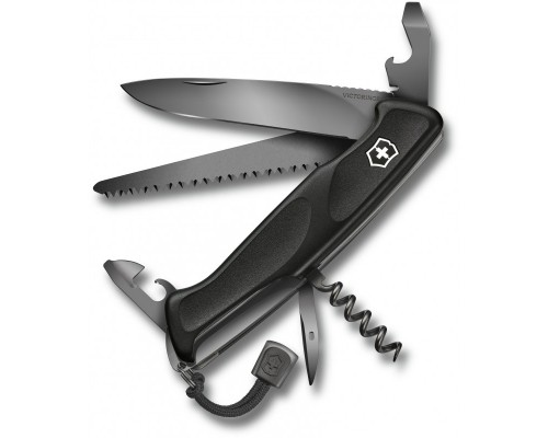 Ніж Victorinox RangerGrip 55 Onyx Black (0.9563.C31P)