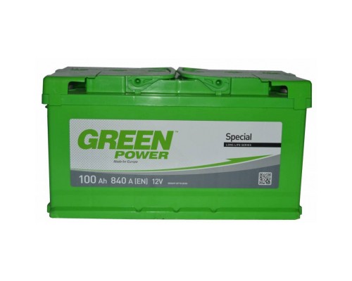 Акумулятор автомобільний GREEN POWER 100Ah (000022430) Акумулятор автомобільний GREEN POWER 100Ah (000022430)