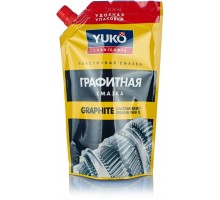 Мастило автомобільне Yuko графітне дой-пак зі штуцером, 375г (4820070241471)