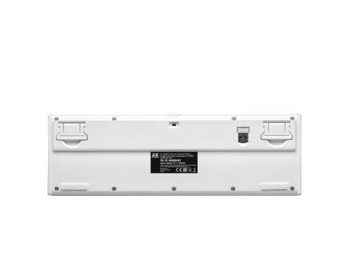 Клавіатура 2E GAMING KG360 RGB 68key Wireless White (2E-KG360UWT)