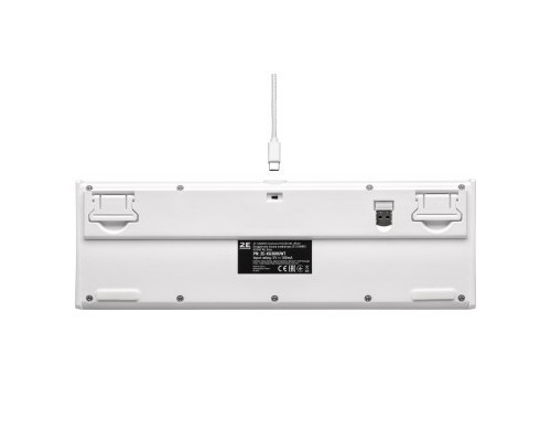 Клавіатура 2E GAMING KG360 RGB 68key Wireless White (2E-KG360UWT)