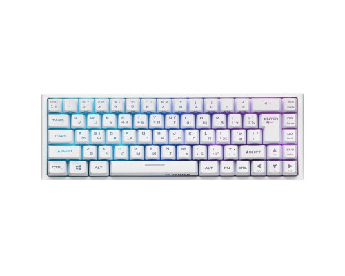Клавіатура 2E GAMING KG360 RGB 68key Wireless White (2E-KG360UWT)