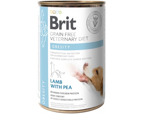 Консерви для собак Brit GF VetDiets Dog Obesity 400 г (8595602536115) Консерви для собак Brit GF VetDiets Dog Obesity 400 г (8595602536115)
