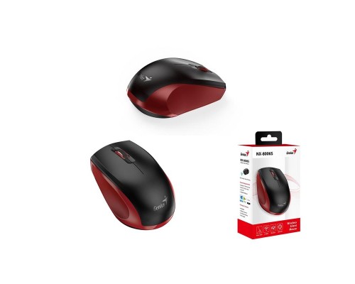 Мишка Genius NX-8006 Silent Wireless Red (31030024401)
