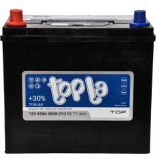 Акумулятор автомобільний Topla 45 Ah/12V Top/Energy Japan (118 145)