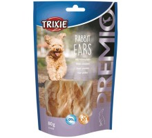 Ласощі для собак Trixie Rabbit Ears 80 г (4011905318080)