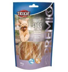 Ласощі для собак Trixie Rabbit Ears 80 г (4011905318080)