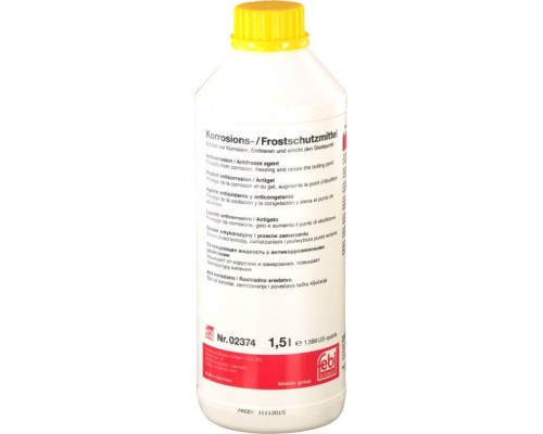 Антифриз Febi G11 1.5л yellow (02374FE) 