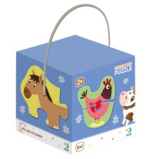Пазл DoDo 2-3-4 елементи Домашні тварини (300152)